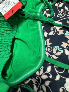 Zudio Green Midi Dress