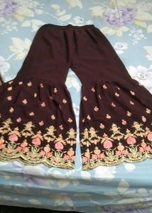 Brown Colour Garara All Set 😍