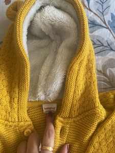 Cute Mustard Knit Outfit