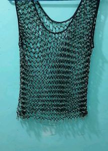 Beaded Sleeveless Top