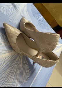 Elegant Gold Heels
