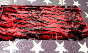 Red &amp; Black  Soft Chadar