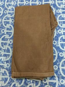 Brown Ripped Wide Leg Jeans