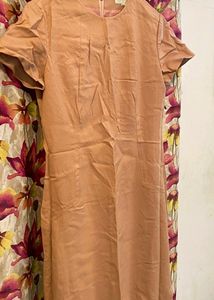 Peach Dress