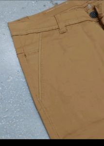 🔥 Force Cotton Jeans For Men Biscuit Colour Size 34 Waist