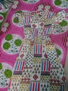 Boho Print Mini Dress