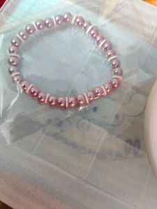 Lavender Pearl Bracelet