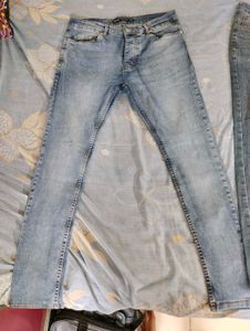Light Wash Denim Jeans
