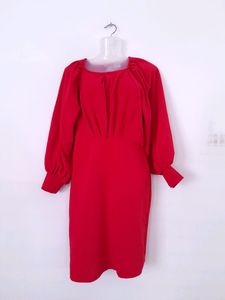 Red Casual Dress (Women's)
