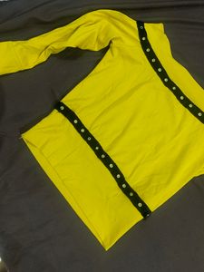 Mustard Crop Top