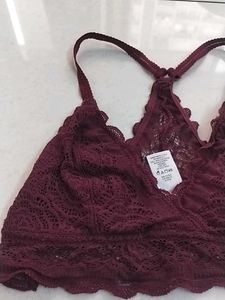 S Bra Maroon