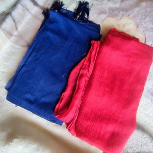 set of 2 chudidar shawls for donation
