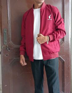 🍷LEGACY LOOK Wine Windcheater Jacket for Men