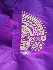 Men&#39;s Purple Kurta
