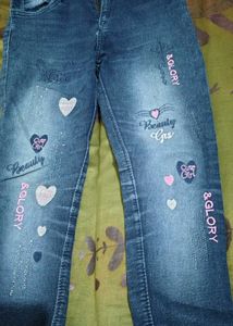 Cute Embellished Jeans 1