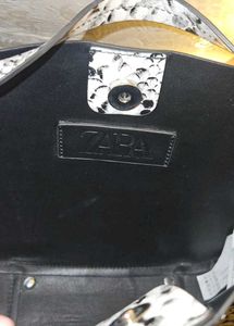 Zara Snake Print Bag