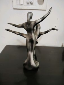Grey Dancers Figurine