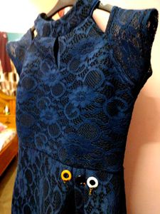 Blue Lace Dress