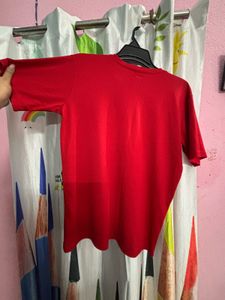 Nike Red Athletic T-Shirt
