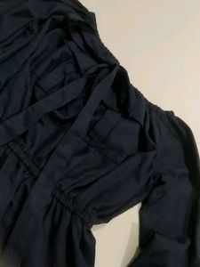 Navy Blue Top