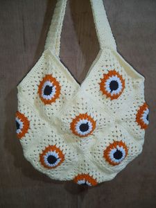 Sunburst Crochet Bag💖