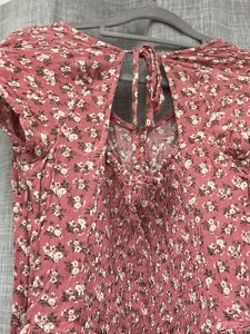 Floral Button-Up Dress