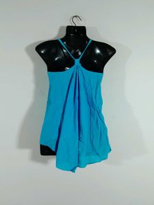 Y2k Blue Top
