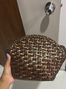 Woven Sling Bag