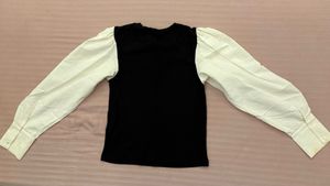 Zara Balloon Sleeved Top 🫶🏼
