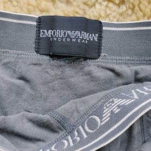 Emporio Armani Grey Shorts Original Piece