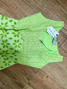 Cotton Green Midi Dress
