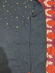 Pearl Embellished Sweater
