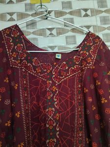 Maroon Nighty For Women