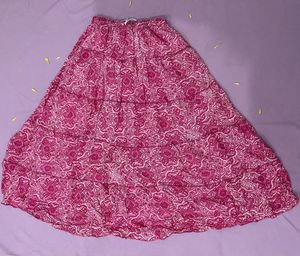 Boho Chic Paisley Print Skirt