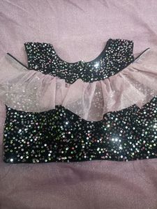 Sequence work saree readymade blouse
