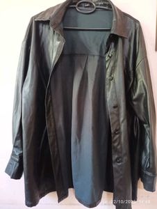 shein Light leather shirt in free size.