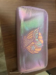 Lavender Zip-Around Wallet