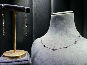 AAA+ 925 Steering Silver Chain Set