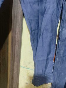 Blue Embroidered Kurta Set