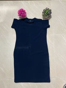 Navy Bodycon Mini Dress