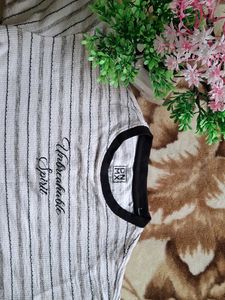 Striped Tee - Unbreakable Spirit