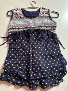 Polka Dot Sleeveless Top