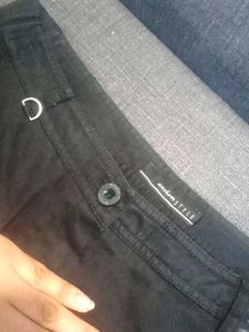 Jet Black Trouser/Pants(Women)
