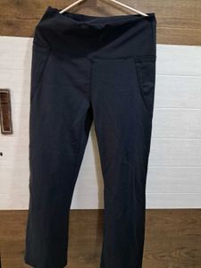 Blissclub Solid Black Pants - Straight Fit