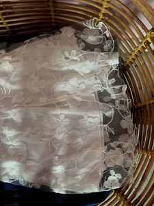 Elegant White Floral Dress