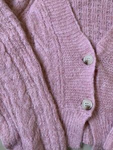 Woolen Crop Cardigan