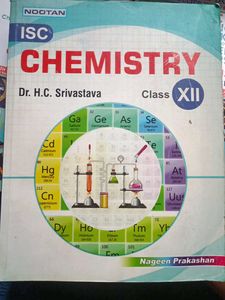 ISC Chemistry By Dr HC Srivastava Class 12th