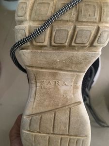 Zara turf Black Sneakers