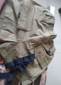 Olive Green Cargo Shorts