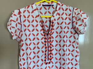 Pure Cotton Kurta From TRISHAA By Pantaloons